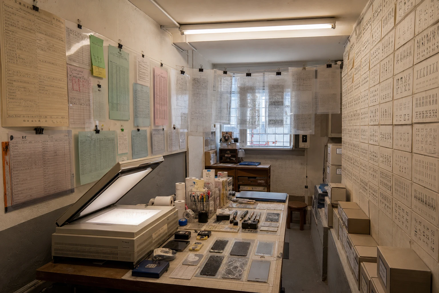 An imagined studio — generated context study